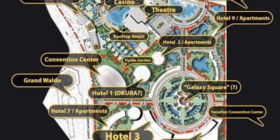 Galaxy Macau etasje kart