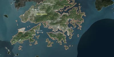 Kart av Macau 3d