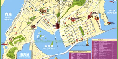 Turist i Macau kart