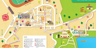 Kart av taipa landsbyen kart